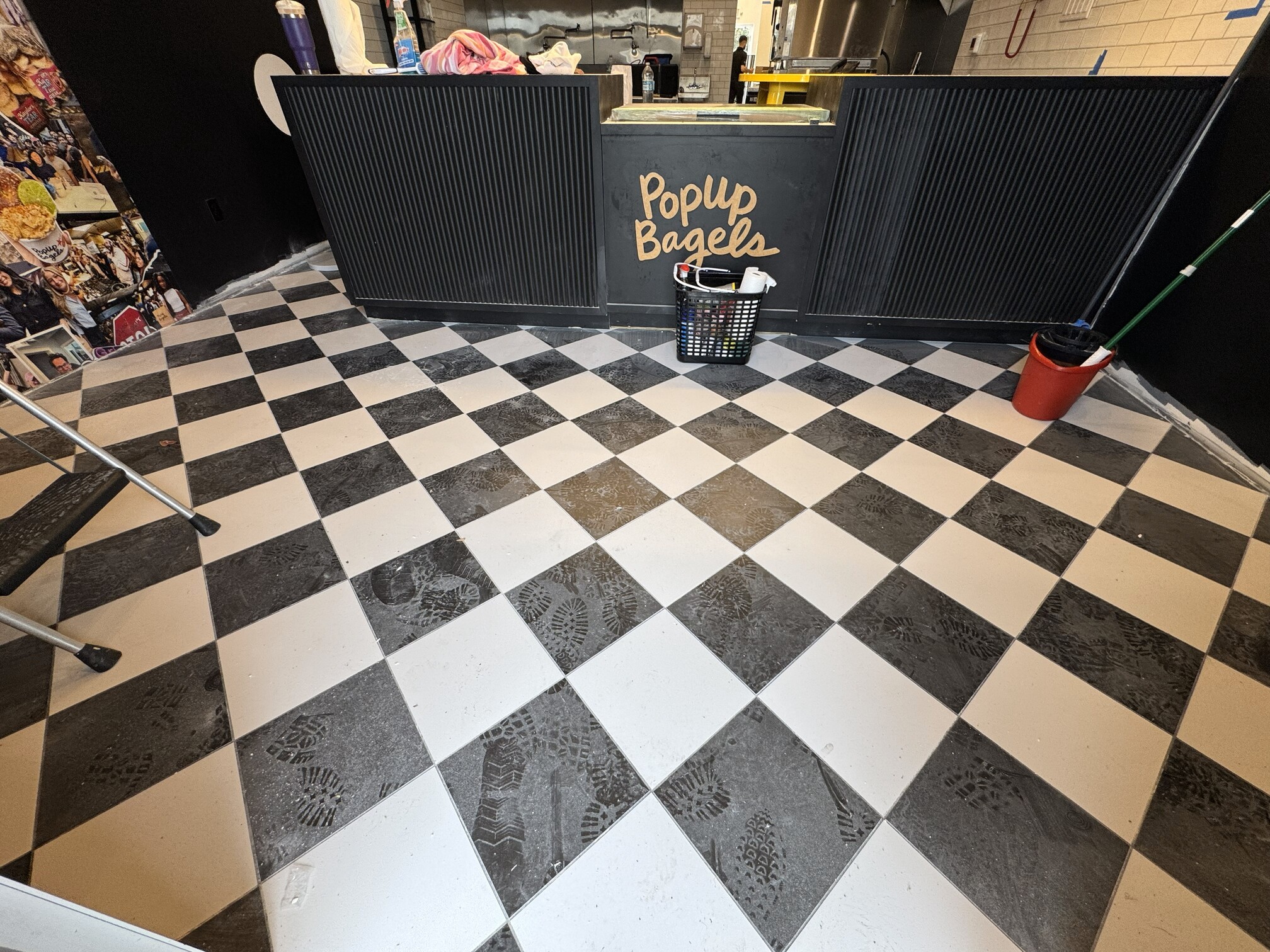 Post construction cleaning before